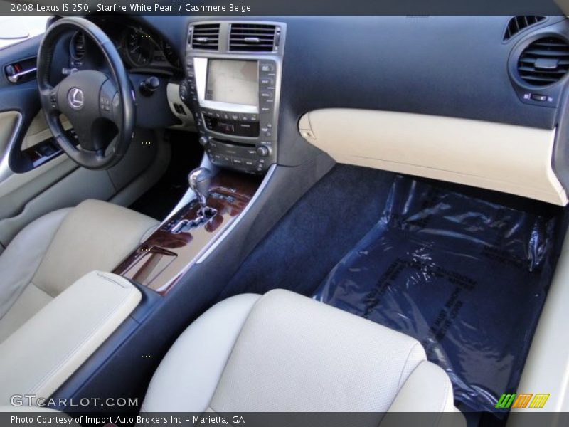 Starfire White Pearl / Cashmere Beige 2008 Lexus IS 250