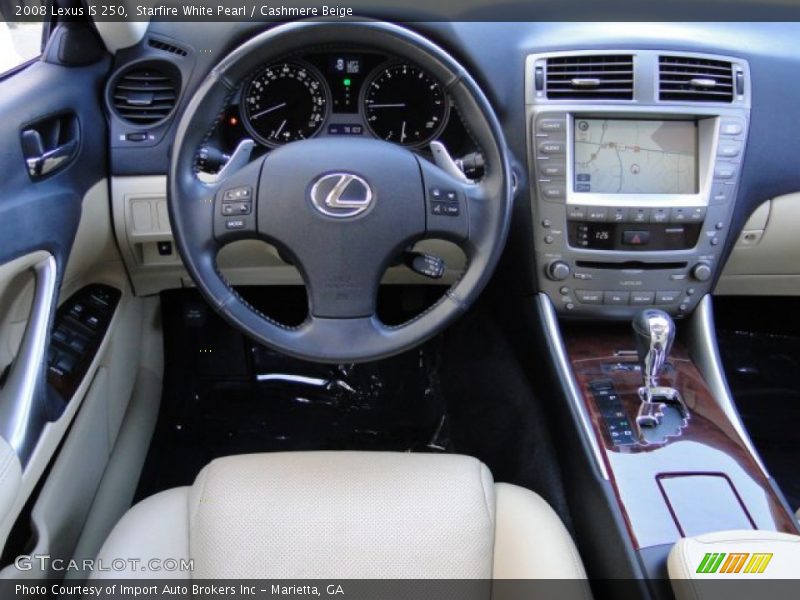 Starfire White Pearl / Cashmere Beige 2008 Lexus IS 250