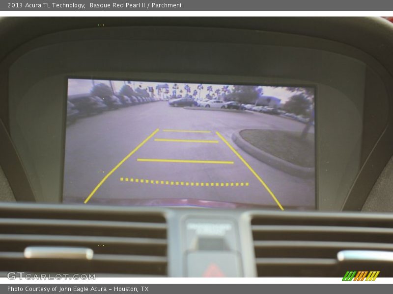 Basque Red Pearl II / Parchment 2013 Acura TL Technology
