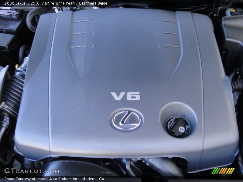 Starfire White Pearl / Cashmere Beige 2008 Lexus IS 250