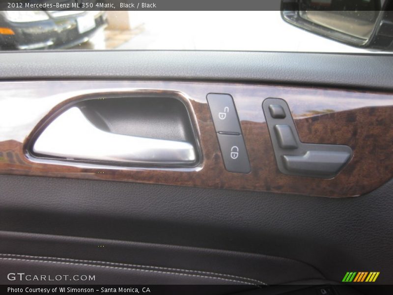 Black / Black 2012 Mercedes-Benz ML 350 4Matic
