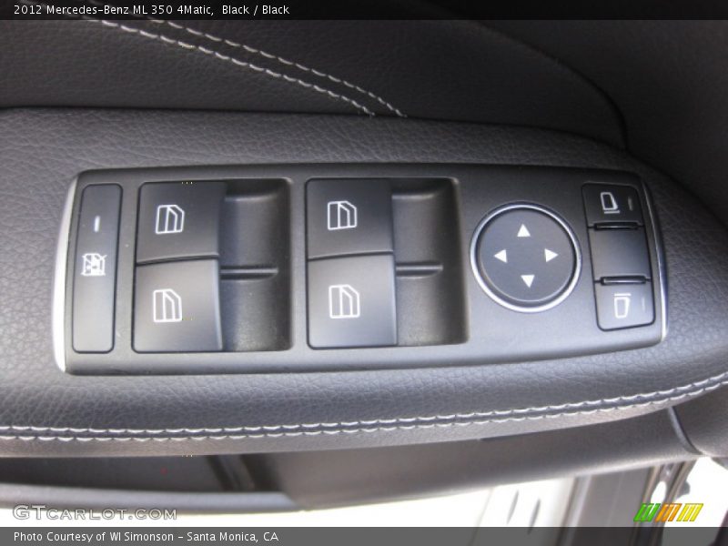 Black / Black 2012 Mercedes-Benz ML 350 4Matic