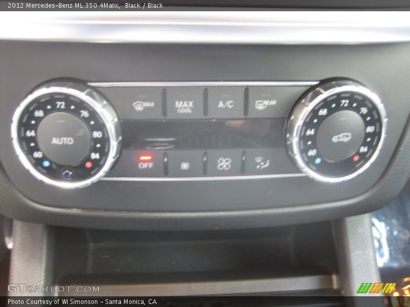 Black / Black 2012 Mercedes-Benz ML 350 4Matic
