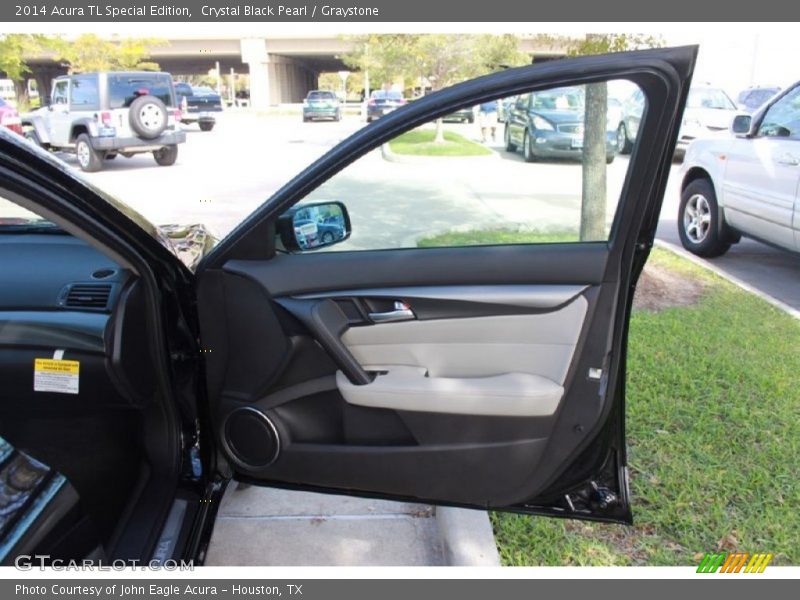 Crystal Black Pearl / Graystone 2014 Acura TL Special Edition