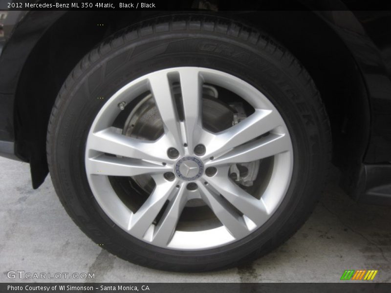 Black / Black 2012 Mercedes-Benz ML 350 4Matic