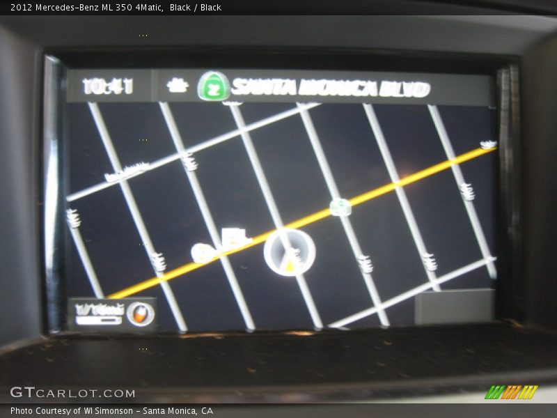 Black / Black 2012 Mercedes-Benz ML 350 4Matic