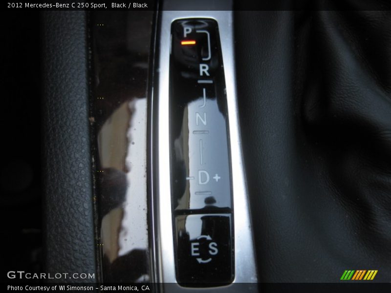 Black / Black 2012 Mercedes-Benz C 250 Sport