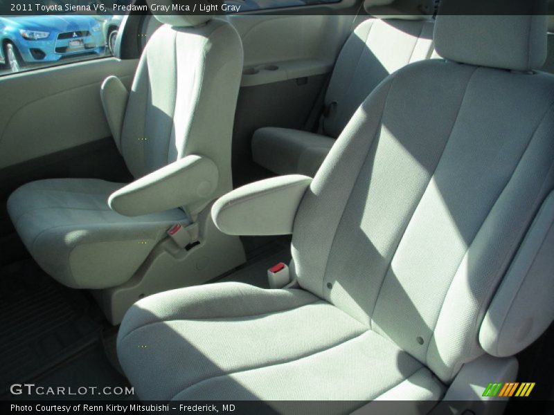 Predawn Gray Mica / Light Gray 2011 Toyota Sienna V6