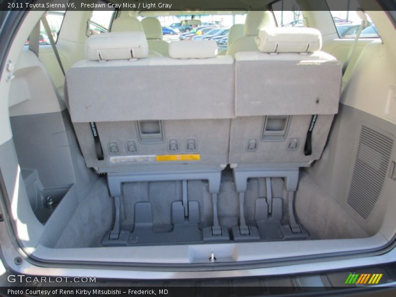 Predawn Gray Mica / Light Gray 2011 Toyota Sienna V6