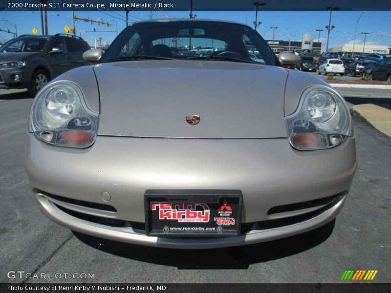 Mirage Metallic / Black 2000 Porsche 911 Carrera Coupe