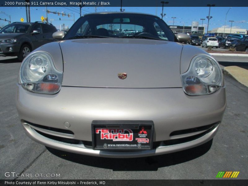 Mirage Metallic / Black 2000 Porsche 911 Carrera Coupe