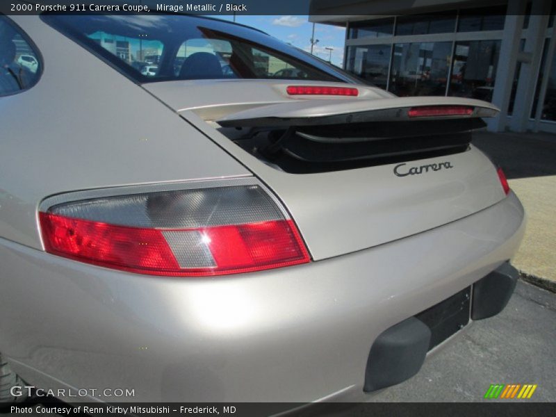 Mirage Metallic / Black 2000 Porsche 911 Carrera Coupe