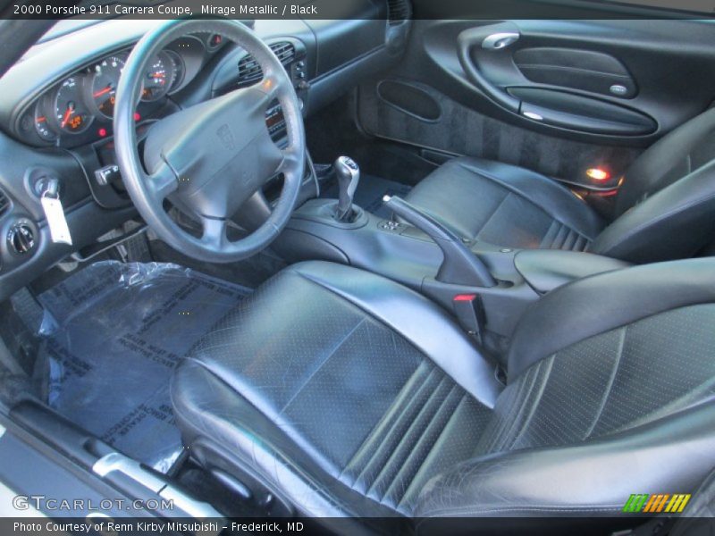 Mirage Metallic / Black 2000 Porsche 911 Carrera Coupe