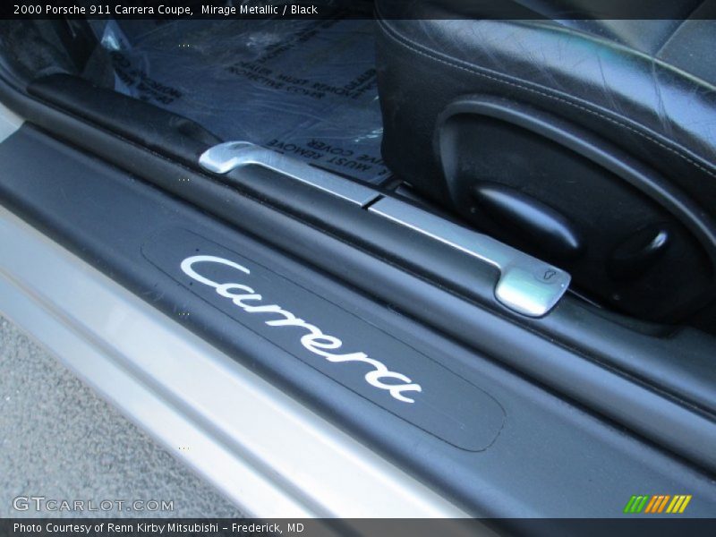 Mirage Metallic / Black 2000 Porsche 911 Carrera Coupe
