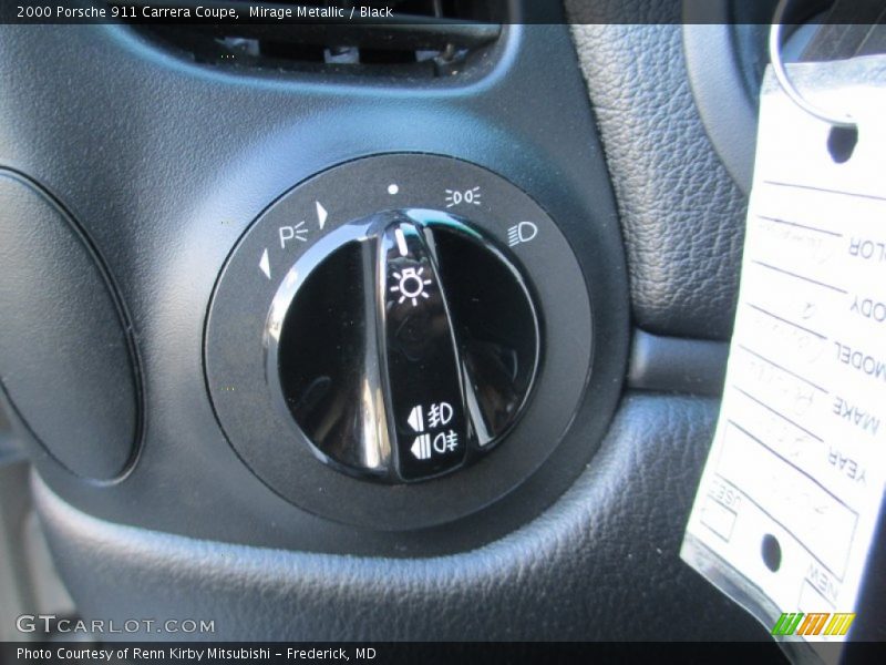 Mirage Metallic / Black 2000 Porsche 911 Carrera Coupe