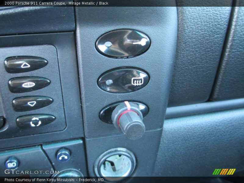 Mirage Metallic / Black 2000 Porsche 911 Carrera Coupe