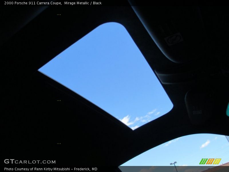 Mirage Metallic / Black 2000 Porsche 911 Carrera Coupe