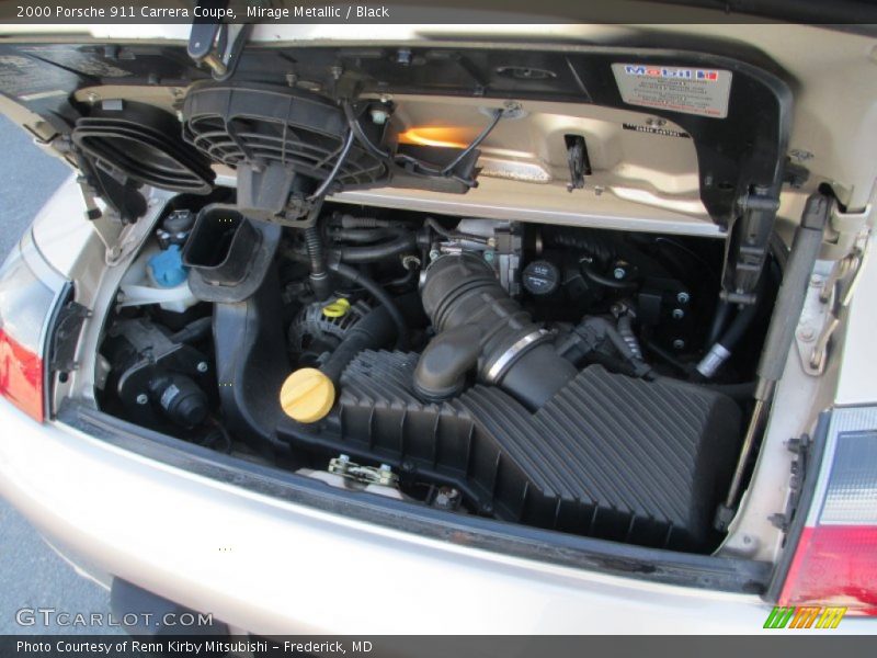 Mirage Metallic / Black 2000 Porsche 911 Carrera Coupe