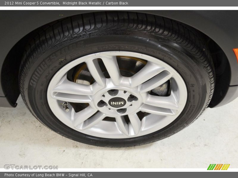 Midnight Black Metallic / Carbon Black 2012 Mini Cooper S Convertible