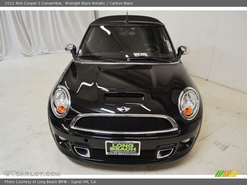 Midnight Black Metallic / Carbon Black 2012 Mini Cooper S Convertible