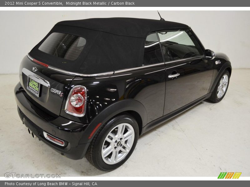 Midnight Black Metallic / Carbon Black 2012 Mini Cooper S Convertible