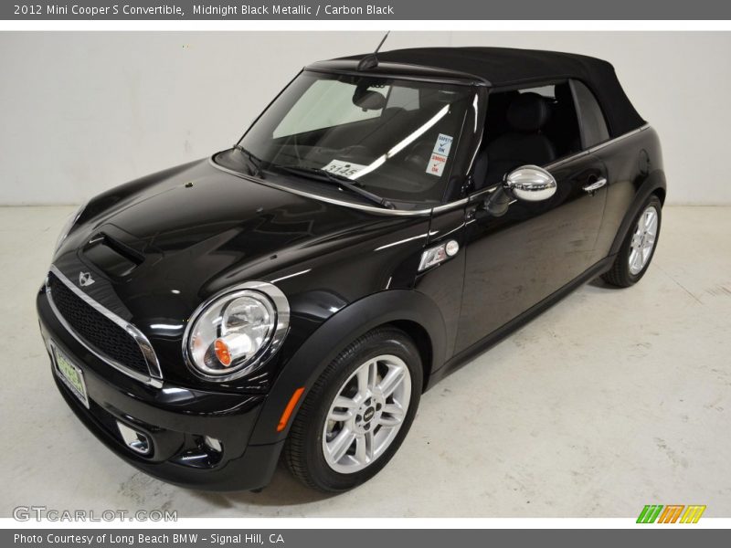 Midnight Black Metallic / Carbon Black 2012 Mini Cooper S Convertible