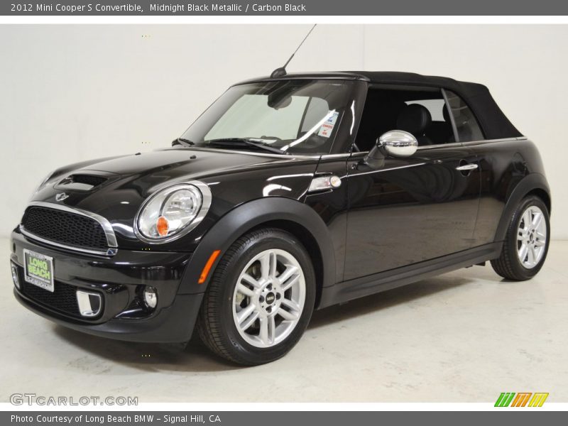 Midnight Black Metallic / Carbon Black 2012 Mini Cooper S Convertible