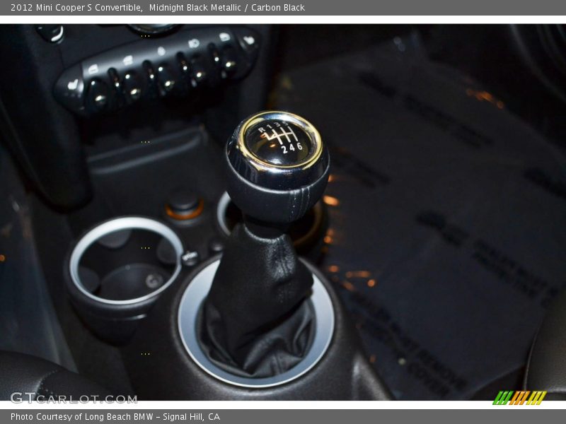 Midnight Black Metallic / Carbon Black 2012 Mini Cooper S Convertible