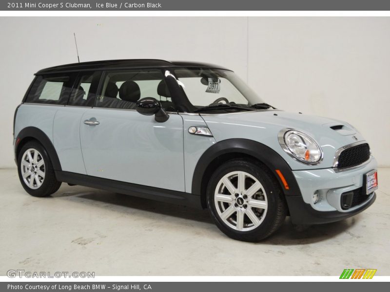 Ice Blue / Carbon Black 2011 Mini Cooper S Clubman