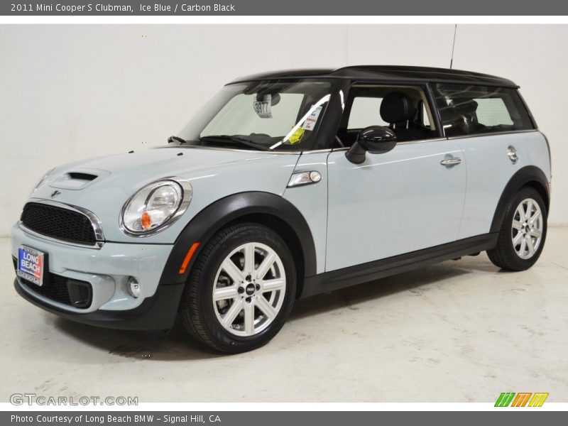 Ice Blue / Carbon Black 2011 Mini Cooper S Clubman