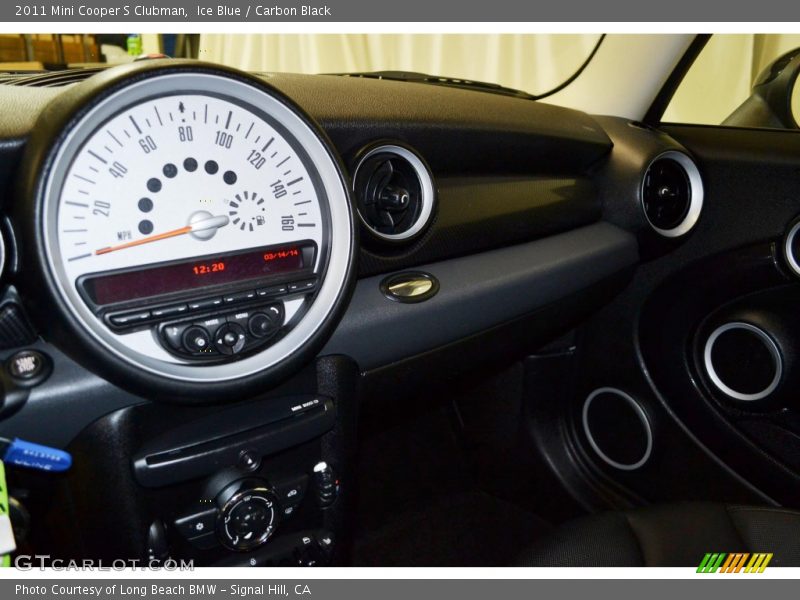 Ice Blue / Carbon Black 2011 Mini Cooper S Clubman