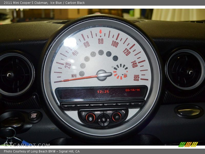 Ice Blue / Carbon Black 2011 Mini Cooper S Clubman