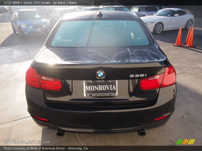 Jet Black / Black 2013 BMW 3 Series 335i Sedan