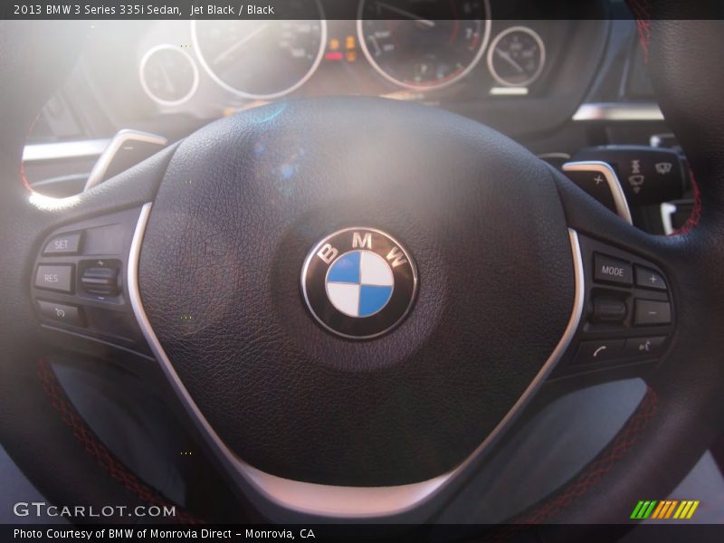 Jet Black / Black 2013 BMW 3 Series 335i Sedan