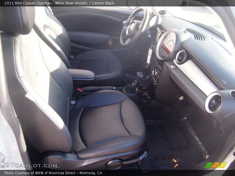 White Silver Metallic / Carbon Black 2011 Mini Cooper Clubman