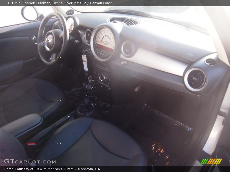 White Silver Metallic / Carbon Black 2011 Mini Cooper Clubman