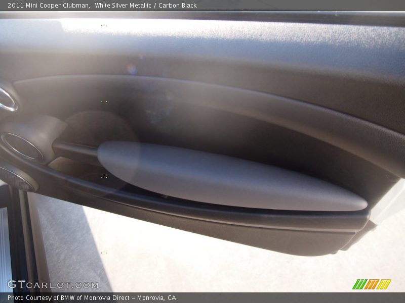 White Silver Metallic / Carbon Black 2011 Mini Cooper Clubman