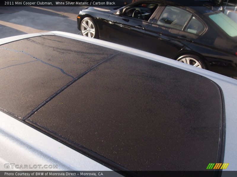 White Silver Metallic / Carbon Black 2011 Mini Cooper Clubman
