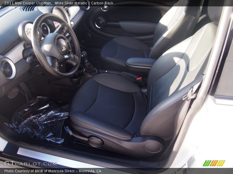 White Silver Metallic / Carbon Black 2011 Mini Cooper Clubman