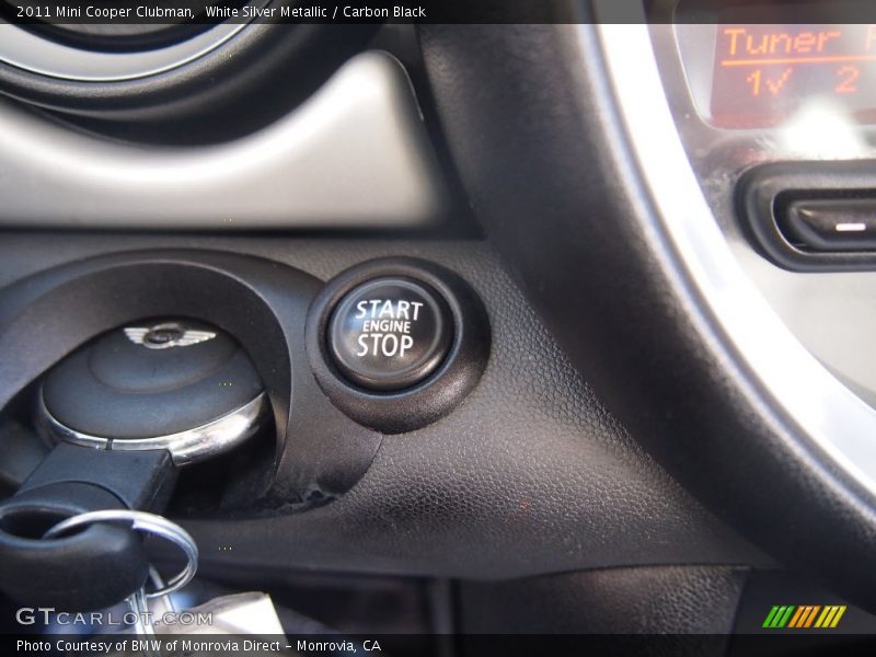 White Silver Metallic / Carbon Black 2011 Mini Cooper Clubman