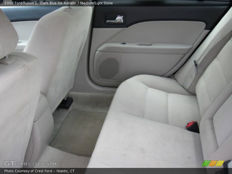 Dark Blue Ink Metallic / Medium Light Stone 2009 Ford Fusion S