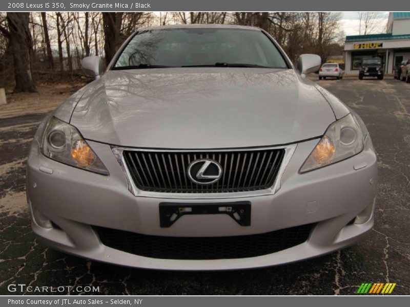 Smoky Granite Mica / Black 2008 Lexus IS 350