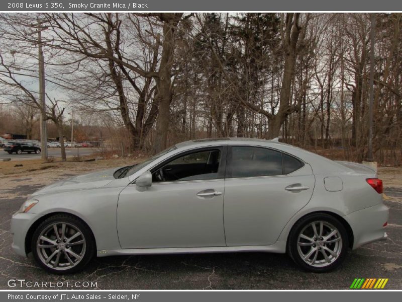 Smoky Granite Mica / Black 2008 Lexus IS 350