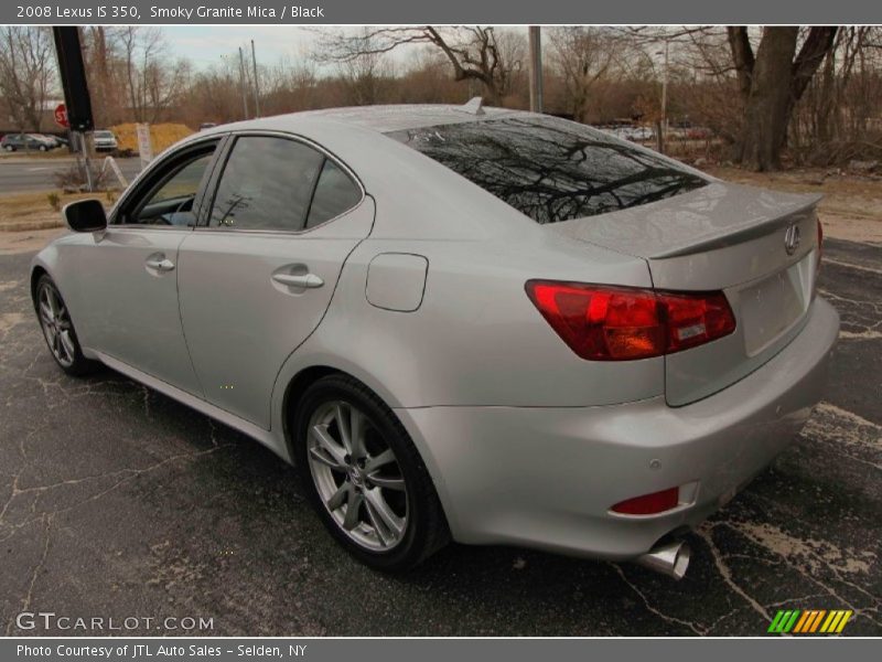 Smoky Granite Mica / Black 2008 Lexus IS 350