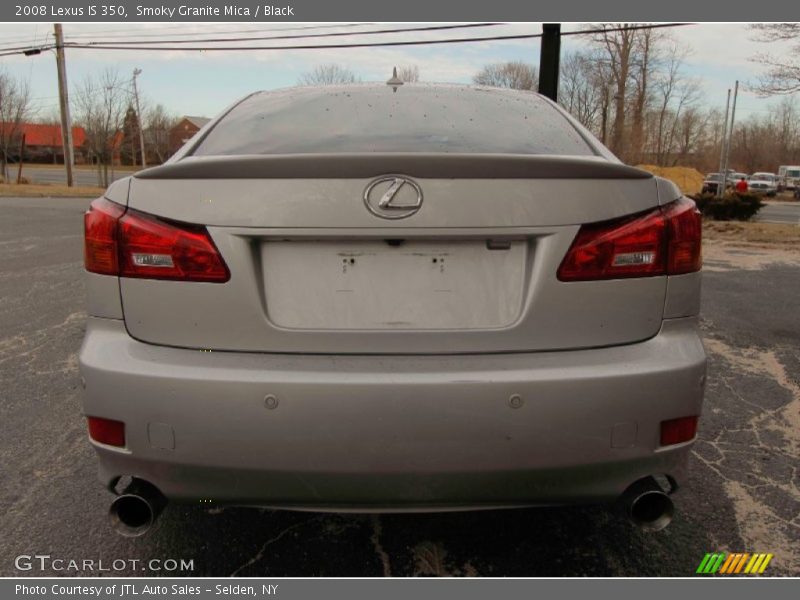 Smoky Granite Mica / Black 2008 Lexus IS 350