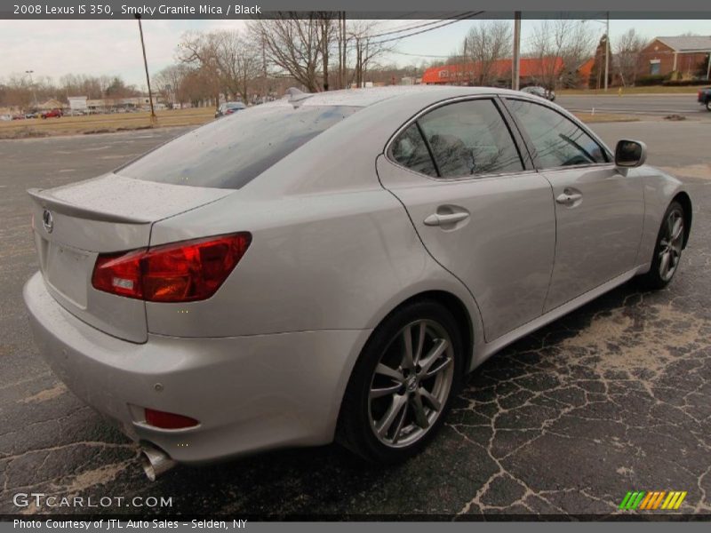 Smoky Granite Mica / Black 2008 Lexus IS 350