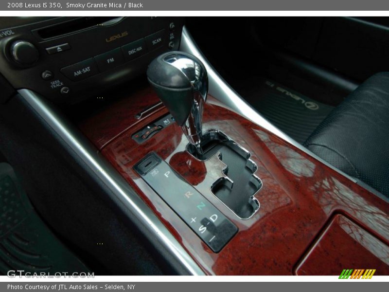 Smoky Granite Mica / Black 2008 Lexus IS 350
