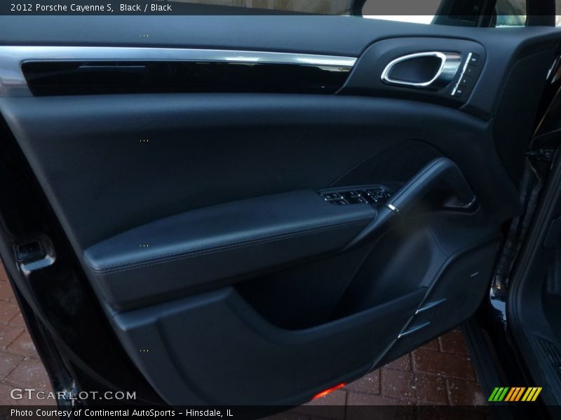 Black / Black 2012 Porsche Cayenne S
