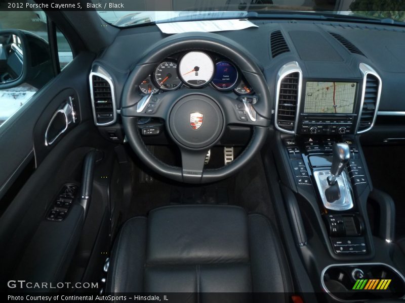 Black / Black 2012 Porsche Cayenne S