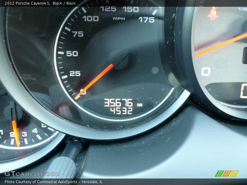 Black / Black 2012 Porsche Cayenne S